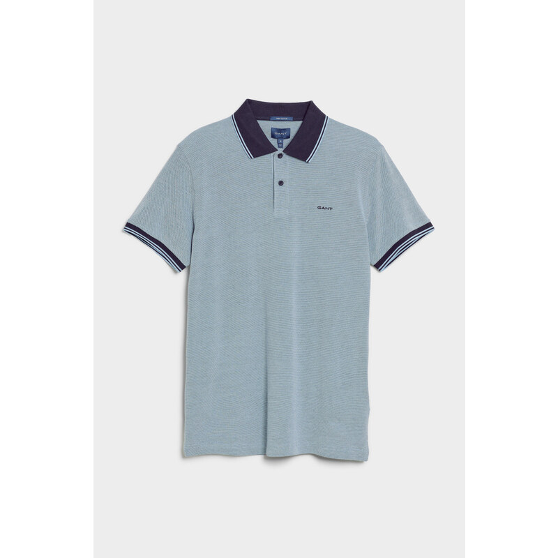 POLOKOŠILE GANT 4-COL OXFORD SS PIQUE modrá 4XL