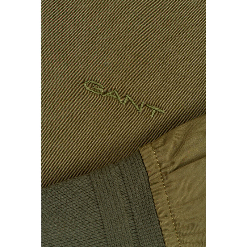 BUNDA GANT LIGHT BOMBER JACKET zelená 4XL