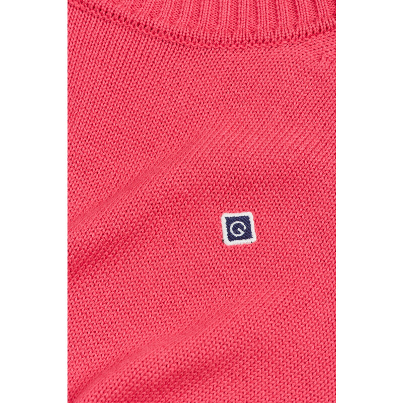 SVETR GANT D1. ICON G COTTON C-NECK růžová XS