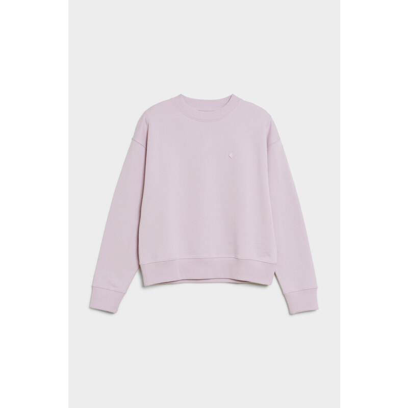 MIKINA GANT ICON G ESSENTIAL C-NECK SWEAT fialová XS