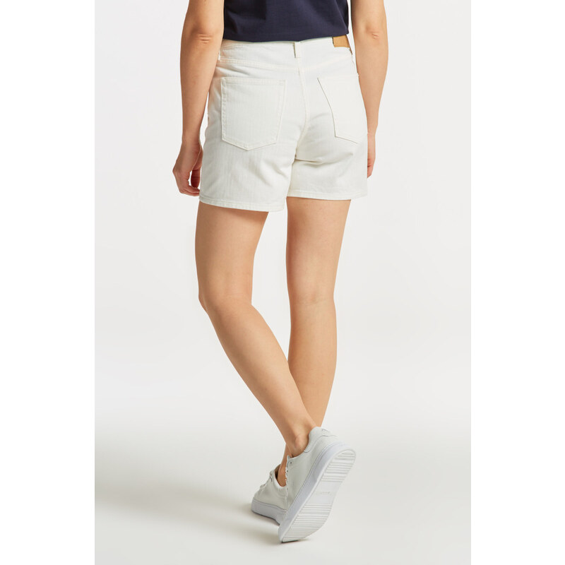 ŠORTKY GANT WHITE DENIM SHORTS bílá 27