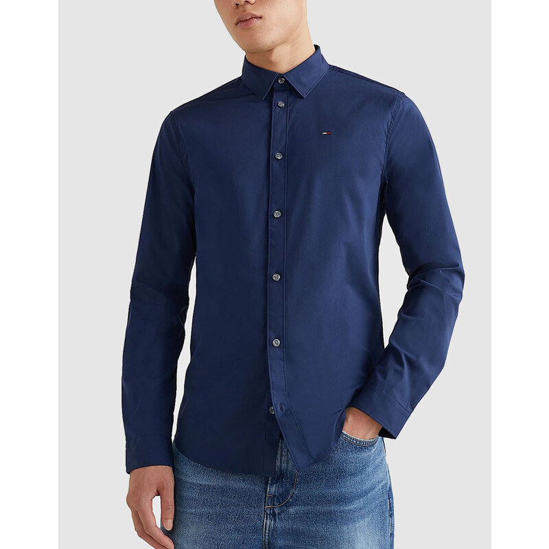 TOMMY JEANS TOMMY HILFIGER TJM ORIGINAL STRETCH SHIRT