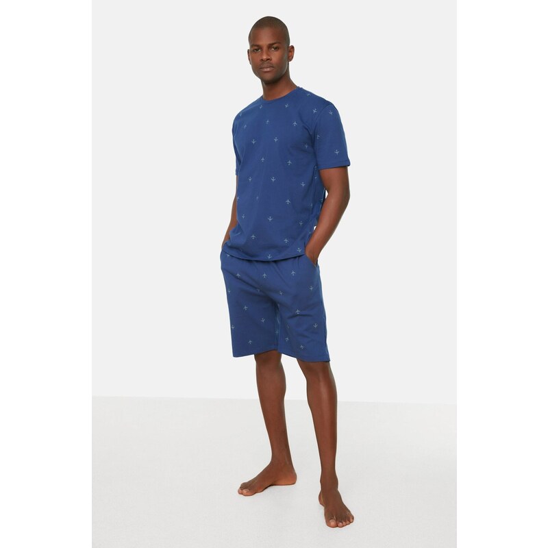 Pánské pyžamo Trendyol THMSS21PT0923/Navy blue