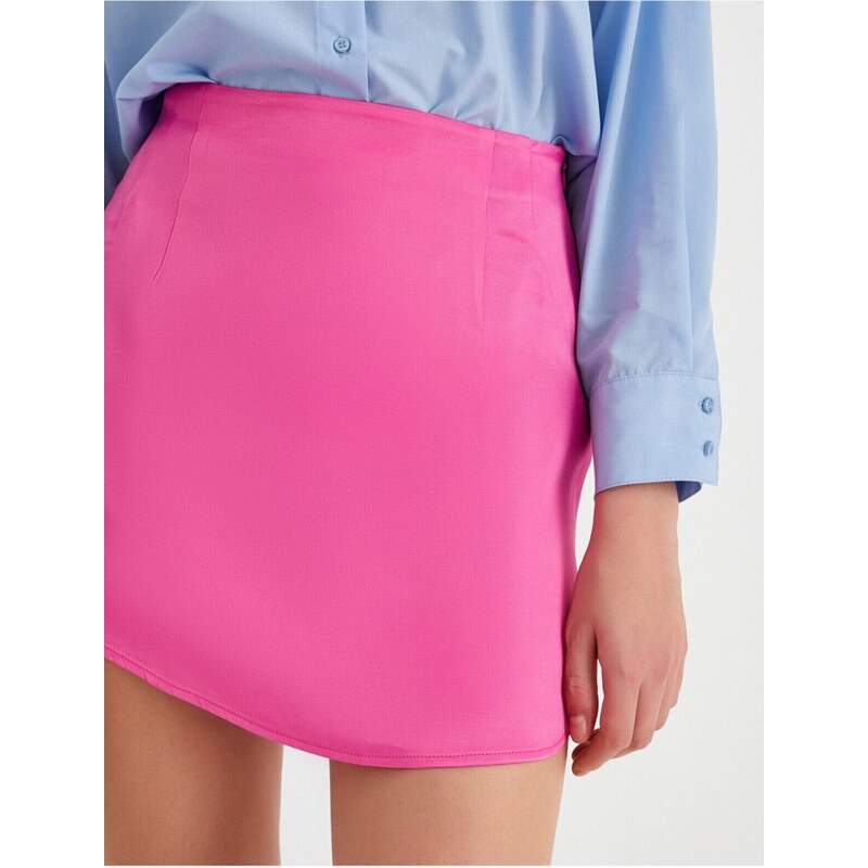 Koton Stitching Detail of a Mini Skirt