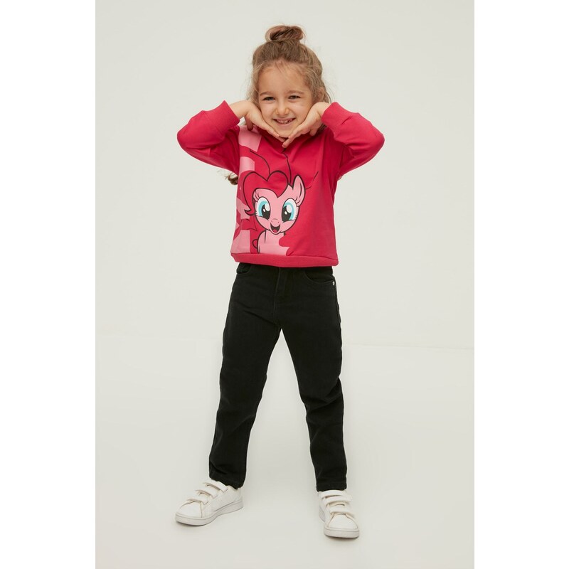 Trendyol Anthracite Girls Denim Jeans