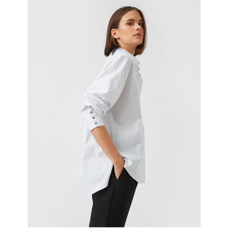 Koton Cotton Oversize Shirt