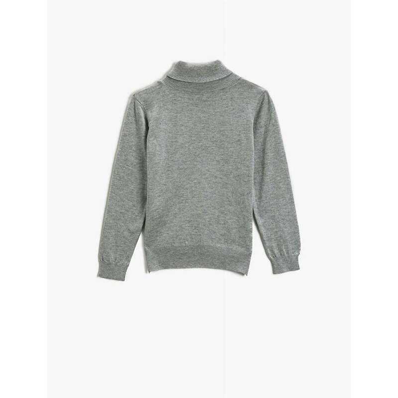 Koton Girls Gray Sweater