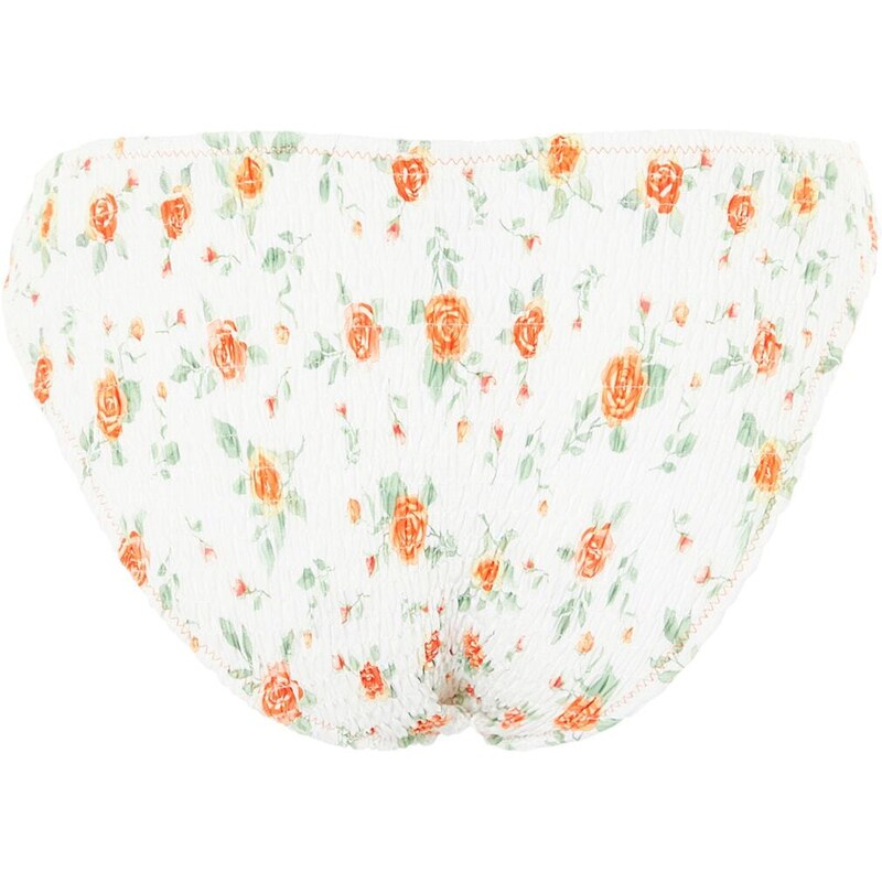 Trendyol Crispy Floral Patterned Gype Low Waist Bikini Bottom