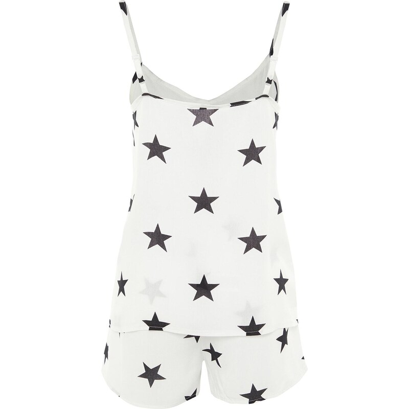 Trendyol Pajama Set - White - Graphic