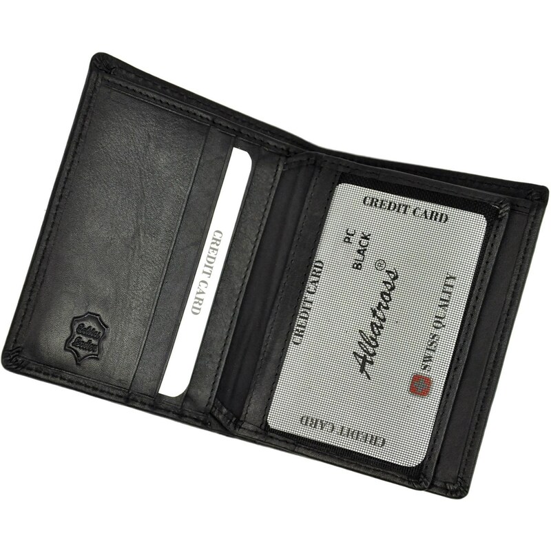 Pánská kožená peněženka Albatross SN MINI PC RFID černá
