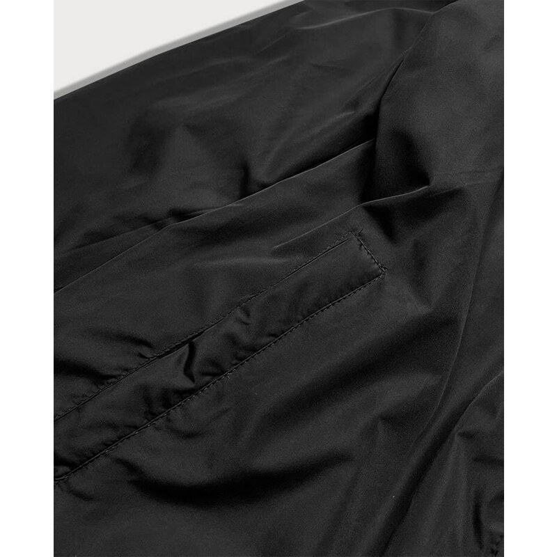 Rudo-černá oboustranná dámská prošívaná bunda (MHM-W589)