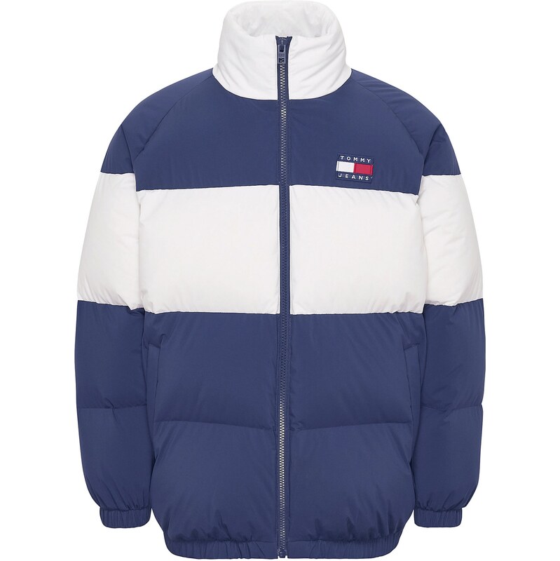 Tommy Jeans Zimní bunda Authentic námořnická modř / tmavě