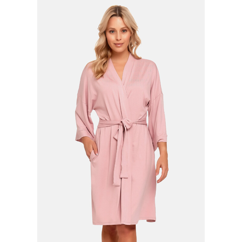 Doctor Nap Woman's Dressing Gown SWB.9999 Flamingo