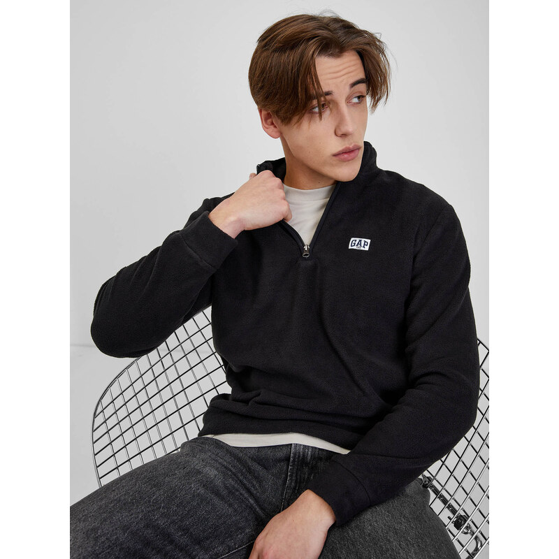 GAP Mikina fleece na zip - Pánské