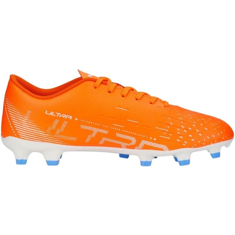 Pánské kopačky lisovky Puma Ultra Play FG/AG oranžové