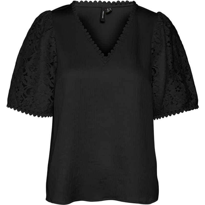 VERO MODA Tričko Pritti černá