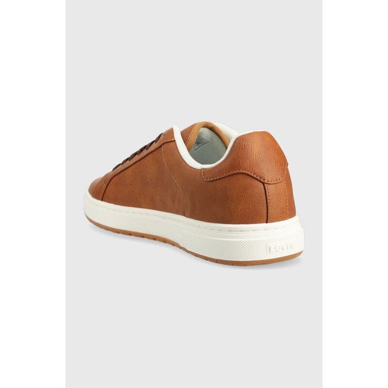 Sneakers boty Levi's Piper hnědá barva, D6573.0004