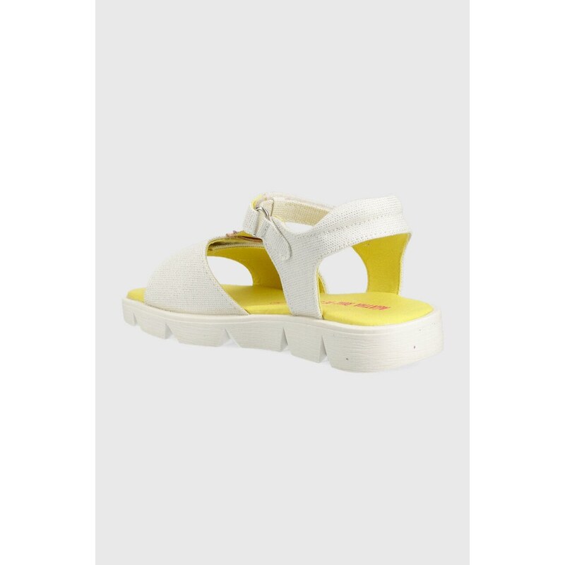Dětské sandály Agatha Ruiz de la Prada bílá barva