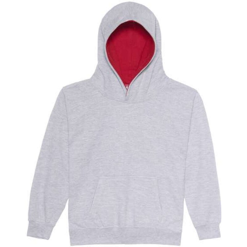 Just Hoods Dětská mikina s kontrastní kapucí Colorful –