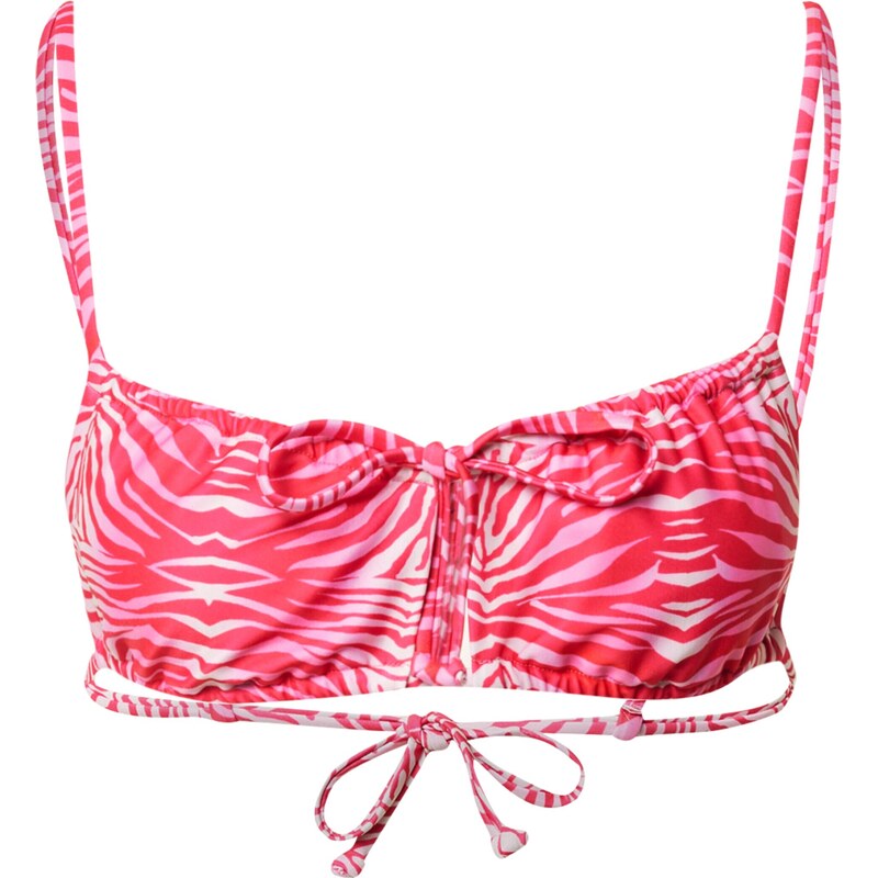Hunkemöller Horní díl plavek Chile růžová / pitaya / pudrová