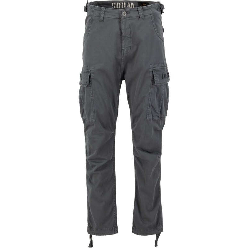 Alpha Industries Kalhoty Squad Pant vintage grey 76995336