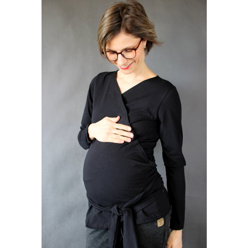 Oriclo Těhotenský a nosicí zavinovací kabátek