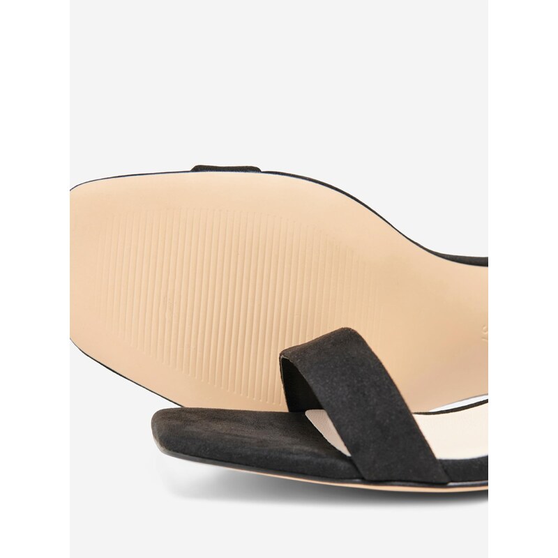 Černé dámské sandály na podpatku ONLY Hanna - Dámské