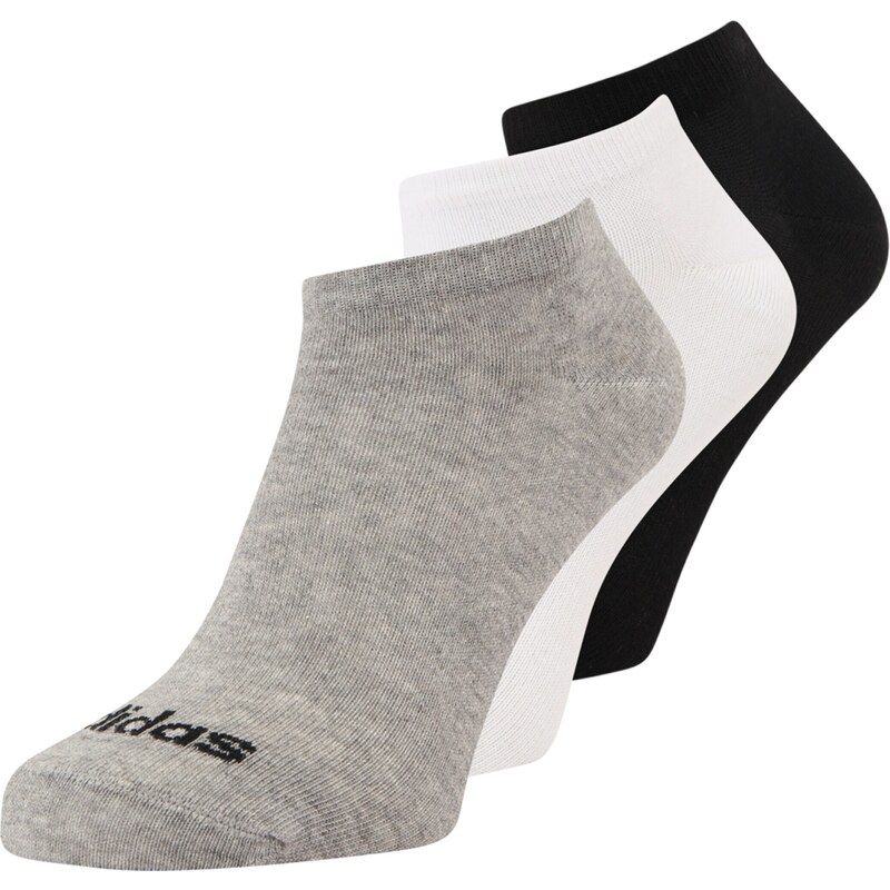 ADIDAS PERFORMANCE Sportovní ponožky Thin Linear Low-Cut šedý