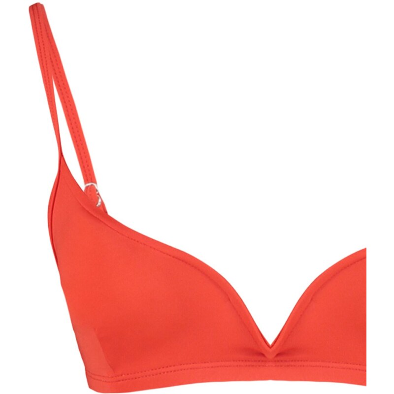 Trendyol Red Triangle V-Stringer Bikini Top