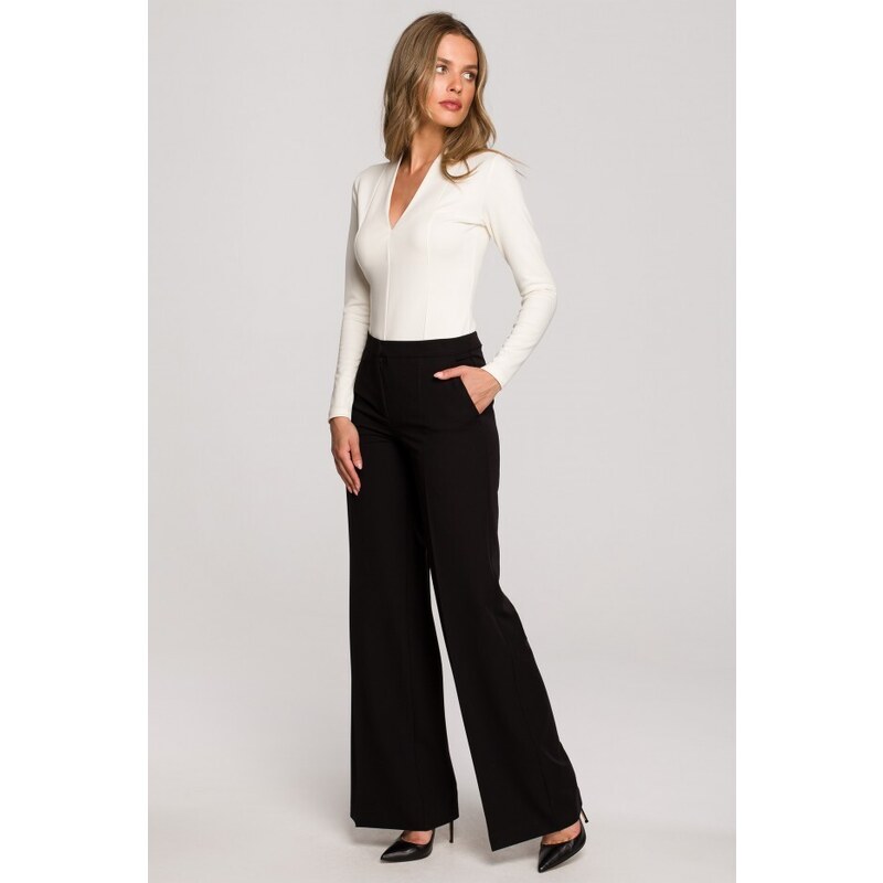 Stylove Dámské culottes Elizagyr S311 černá L