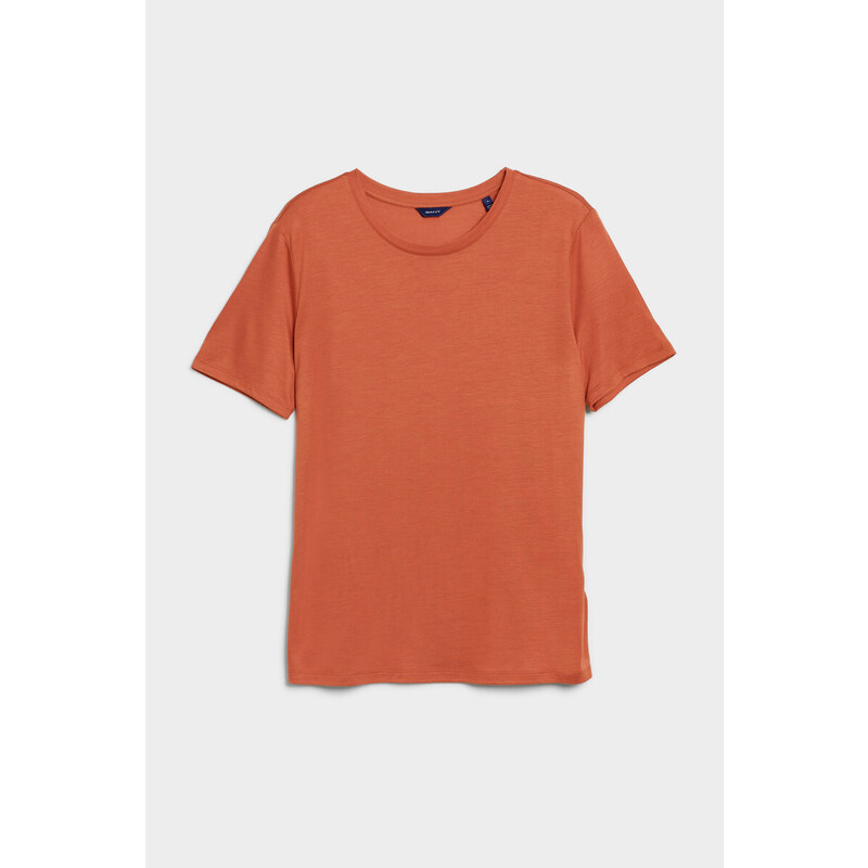 TRIČKO GANT REL DRAPED SS T-SHIRT oranžová XS