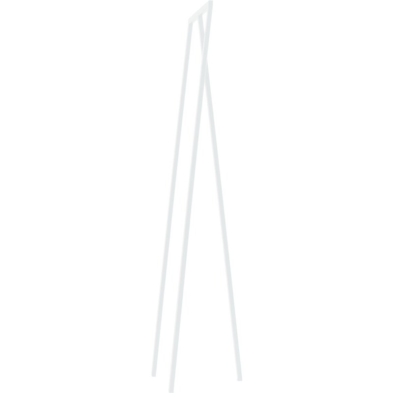 Nordic Design Bílý kovový stojací věšák Yako 173 x 50 cm