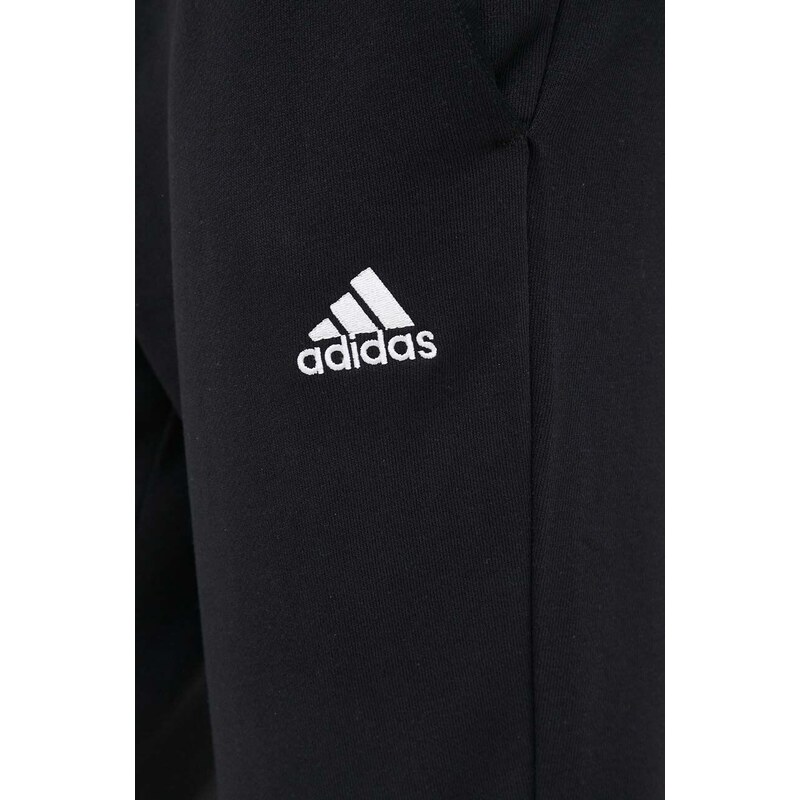 Bavlněné tepláky adidas černá barva, HA4347