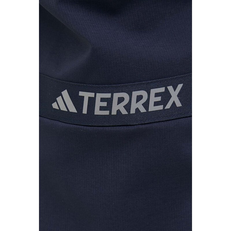 Outdoorové kalhoty adidas TERREX Multi tmavomodrá barva