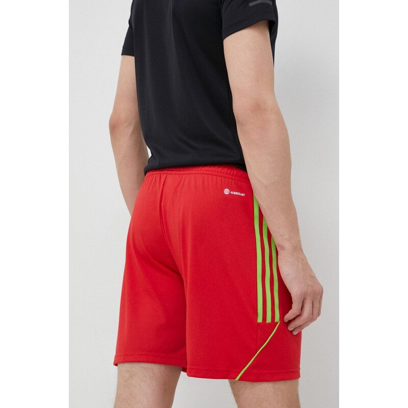 Tréninkové šortky adidas Performance Tiro 23 červená barva, IB8090