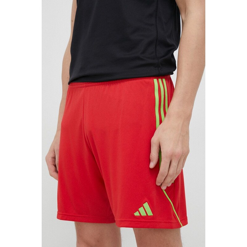 Tréninkové šortky adidas Performance Tiro 23 červená barva, IB8090