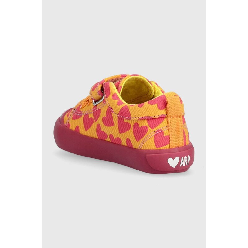 Dětské sneakers boty Agatha Ruiz de la Prada oranžová barva