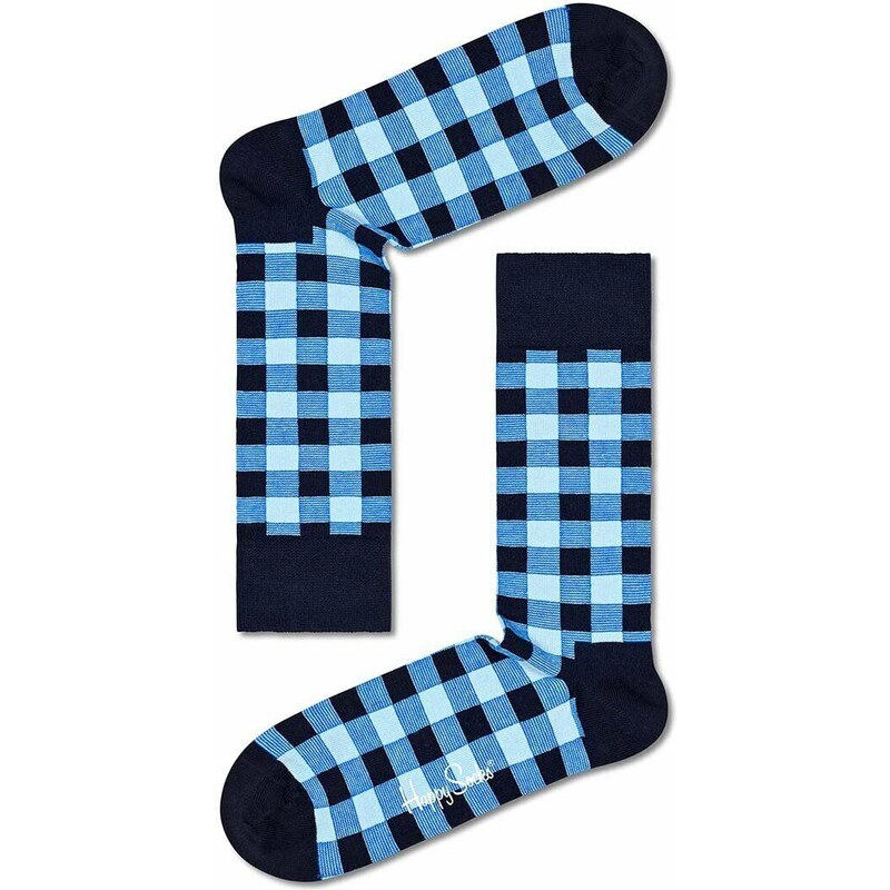 Ponožky Happy Socks My favourite bluess 4-pack tmavomodrá barva