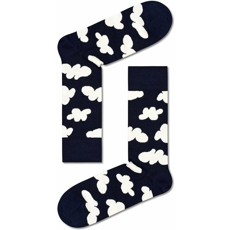 Ponožky Happy Socks My favourite bluess 4-pack tmavomodrá barva