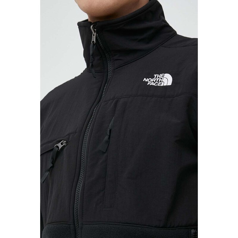 Sportovní mikina The North Face DENALI JACKET černá barva, NF0A7UR2JK31