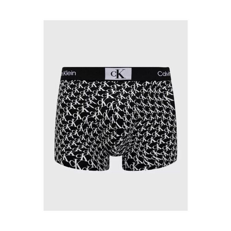 Pánské boxerky NB3403A ACR černá/bílá - Calvin Klein