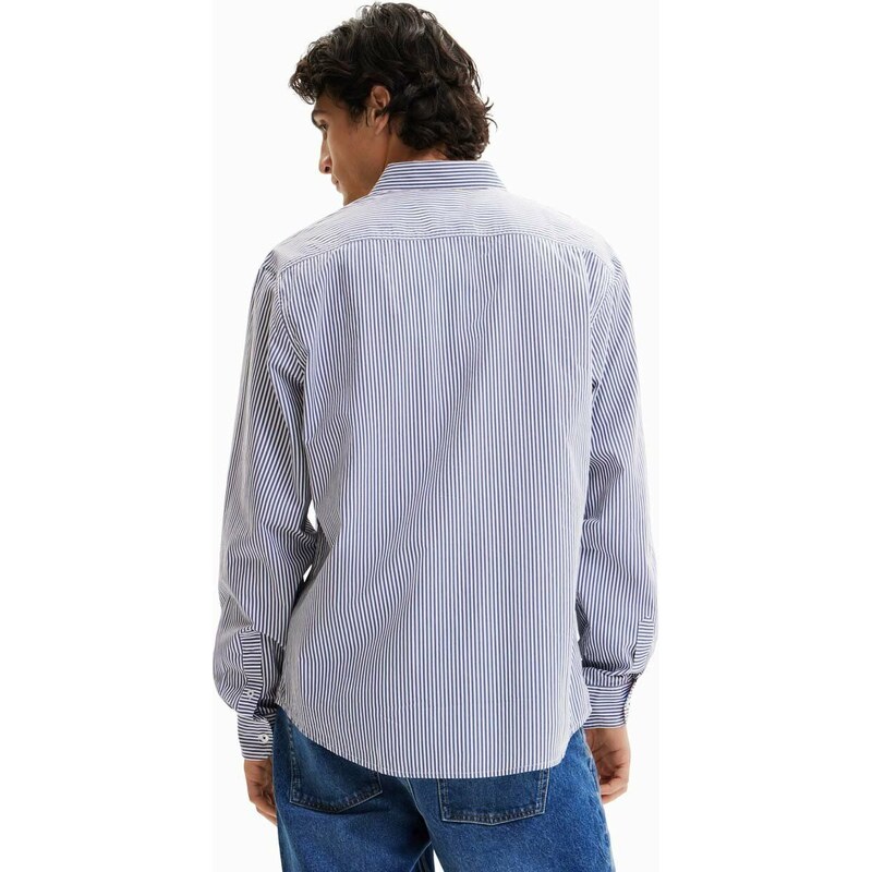 Košile Desigual regular, s klasickým límcem