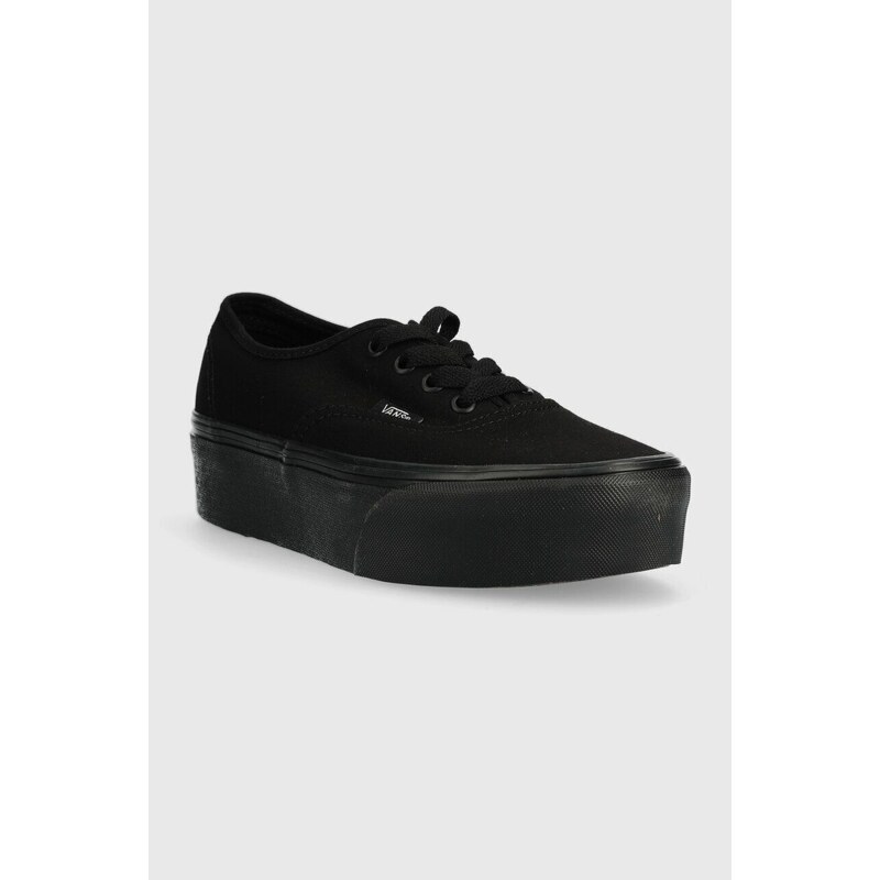 Tenisky Vans Authentic Stackform dámské, černá barva, VN0A5KXXBKA1, VN0A5KXXBKA1-BLACK