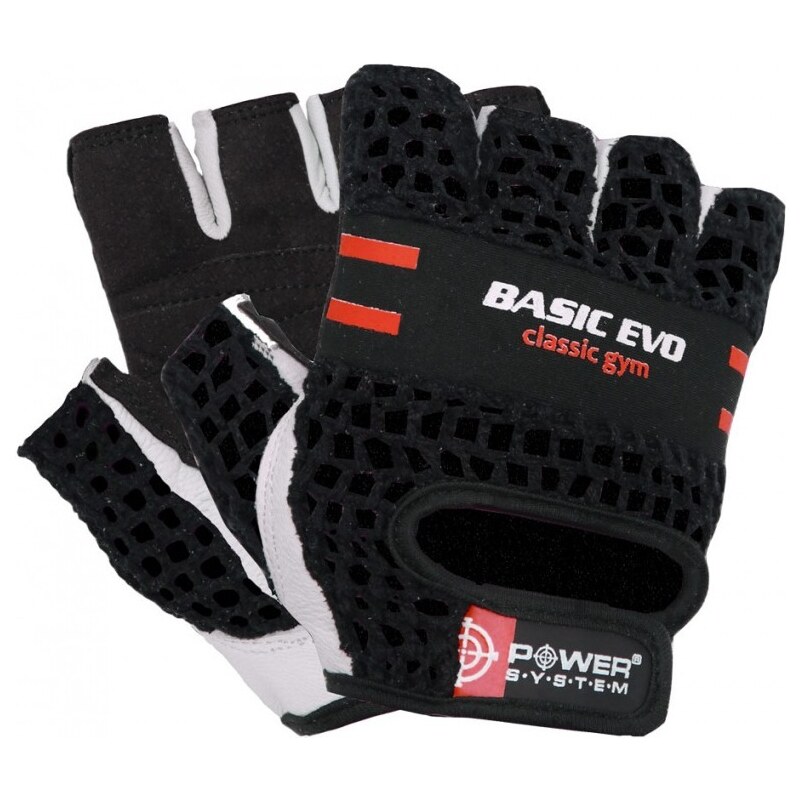 POWER SYSTEM gloves BASIC EVO RED