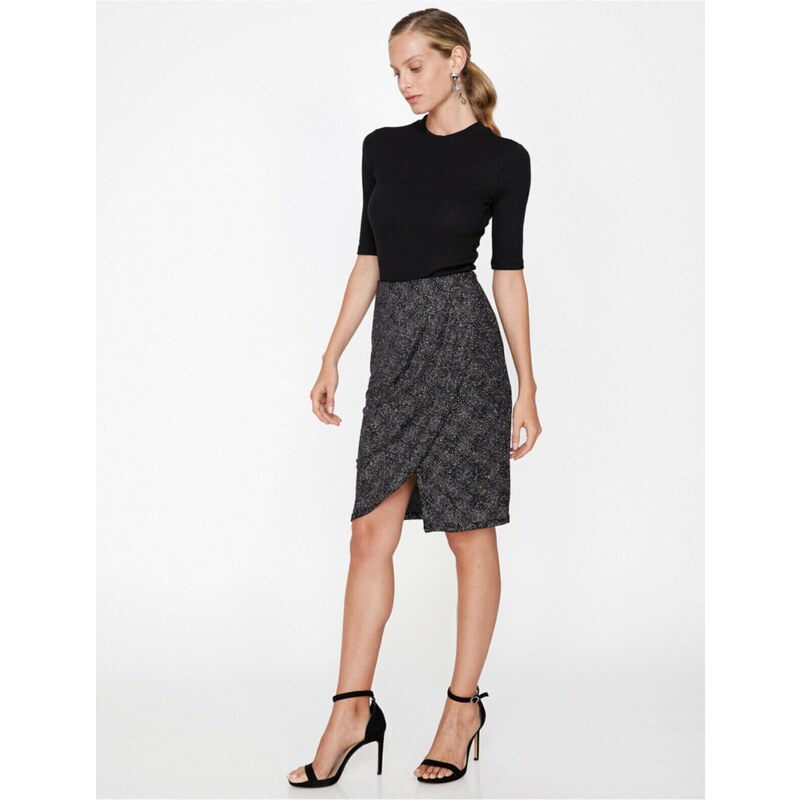 Koton Women's Patterned Skirt