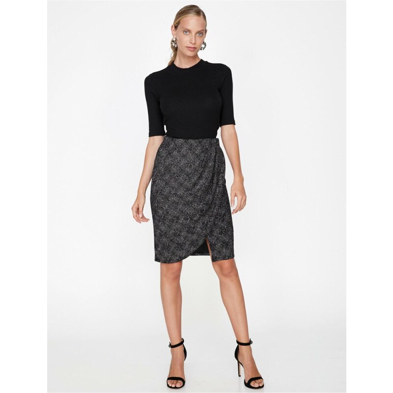 Koton Women's Patterned Skirt