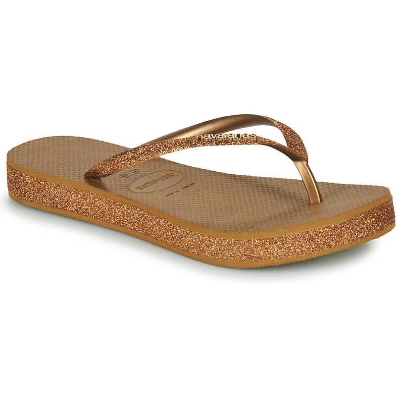 Havaianas Žabky SLIM FLATFORM SPARKLE >