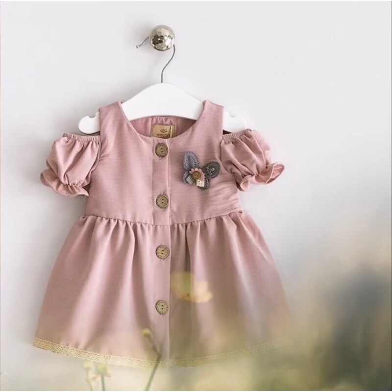 wecan Dívčí šaty Butterfly