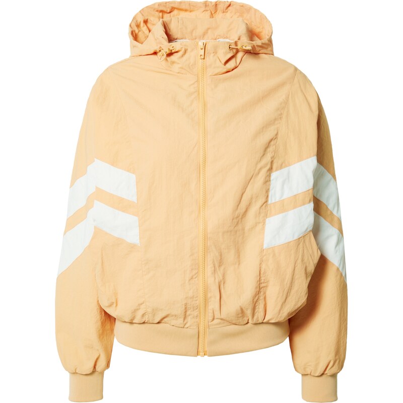 Urban Classics Přechodná bunda Crinkle Batwing pastelově