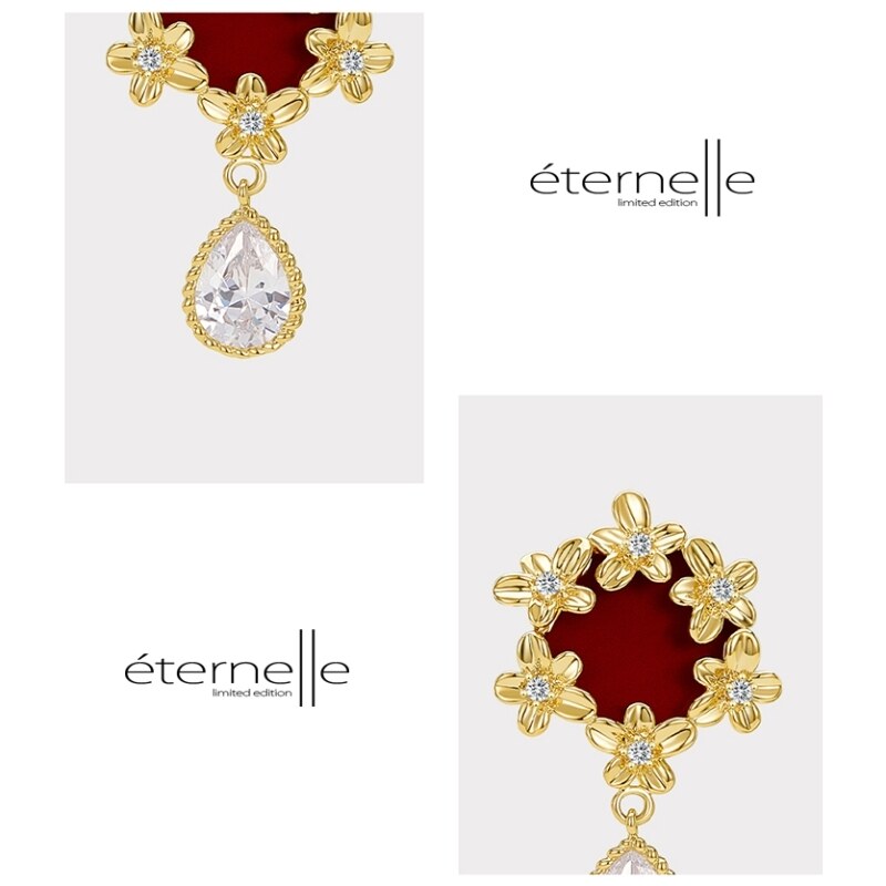 Éternelle Náušnice Swarovski Elements Carlosa